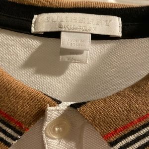 Burberry boys youth size 14, gently worn